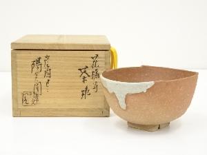JAPANESE TEA CEREMONY / ZEZE WARE TEA BOWL CHAWAN BY SHINJO IWASAKI  